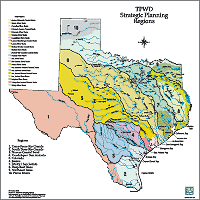 TPWD Strategic Planning Regions