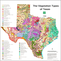 The Vegetation Types of Texas